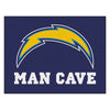 NFL - Los Angeles Chargers Man Cave Rug - 34 in. x 42.5 in.