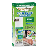 Hempvana Cold As Ice Clear Pain Relief Roll-On Gel 2.5 oz