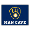 MLB - Milwaukee Brewers Man Cave Rug - 34 in. x 42.5 in.