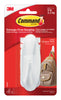 3M Command Large Plastic Designer Hook 4-1/8 in. L 1 pk