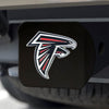 NFL - Atlanta Falcons Black Metal Hitch Cover - 3D Color Emblem