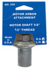 Chicago Die Cast 3 inch in. L Work Arbor 5/8 in. 1 pc