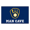 MLB - Milwaukee Brewers Man Cave Rug - 5ft. x 8 ft.