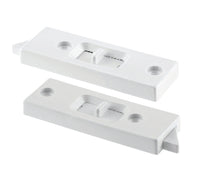 Prime Line White Vinyl Window Tilt Latch 3 L x 1.06 W x 2 Thick in. for Aluminum Windows