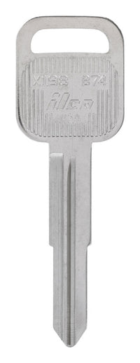 Hillman Automotive Key Blank B74 Double  For Isuzu (Pack of 10).