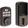 Kwikset Aura Venetian Bronze Metal Bluetooth Keypad Entry Smart Lock