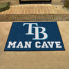 MLB - Tampa Bay Rays Man Cave Rug - 34 in. x 42.5 in.