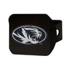 University of Missouri Black Metal Hitch Cover