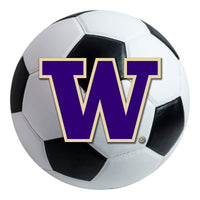 University of Washington Soccer Ball Rug - 27in. Diameter