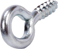 Hillman Zinc Plated Silver Metal Screw Eye 3.25 in. H X 0.11 in. W