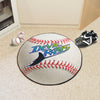 MLB - Tampa Bay Rays Retro Collection Baseball Rug - 27in. Diameter - (1998 Tampa Ray Devil Rays)