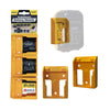 StealthMounts Dewalt 20v MAX Yellow ABS Battery Mounts Holder 6 pk