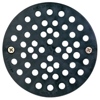 Sioux Chief 6-3/4 in. Natural Black Round Polypropylene Floor Drain Strainer