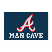 MLB - Atlanta Braves Man Cave Rug - 5ft. x 8 ft.