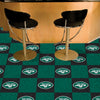 NFL - New York Jets Team Carpet Tiles - 45 Sq Ft.