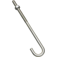 2195BC 5/16â€ x 7â€ J Bolt - Zinc Plated