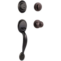 GAC9471 K/Y11P SMT MS 6LR1R2 Kingsway Handleset with Yukon - Venetian Bronze