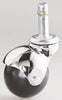 Shepherd Hardware 2 in. D Swivel Rubber Hooded Ball Caster 80 lb 1 pk