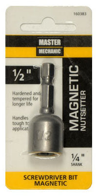 Magnetic Nutsetter, 0.5-In. (Pack of 6)