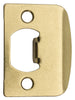 Kwikset 2.25 in. H X 1 in. L Polished Brass Gold Metal Door Strike