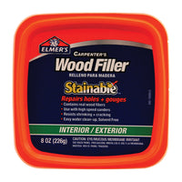 Elmer's Carpenter's Light Tan Wood Filler 8 oz