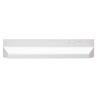 Broan 30 in. W White Range Hood