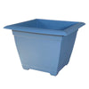 Bloem Dayton Ocean Blue Resin UV-Resistant Square Planter Box 11 H x 15 W x 15 D in.