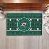 NHL - Dallas Stars Holiday Sweater Rug - 19in. x 30in.