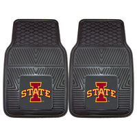 Iowa State University Heavy Duty Car Mat Set - 2 Pieces