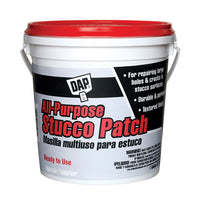 DAP All-Purpose Stucco Ready to Use White Patch 1 gal. (Pack of 4)