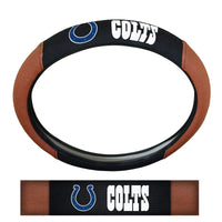 NFL - Indianapolis Colts Football Grip Steering Wheel Cover 15" Diameter