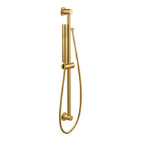 Brushed gold eco-performance handshower handheld shower