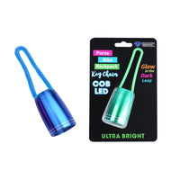 Diamond Visions Mini Glow the Dark Keychain LED Flashlight 1 pc (Pack of 12)