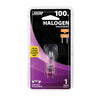 Feit 100 W T4 Tubular Halogen Bulb 1600 lm Warm White 1 pk