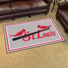 MLB - St. Louis Cardinals  Retro Collection 4ft. x 6ft. Plush Area Rug - (1930)