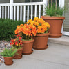 Bloem Terra Terracotta Resin UV-Resistant Round Planter 20.25 H x 24 Dia. in.