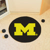 University of Michigan Hockey Puck Rug - 27in. Diameter