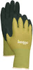 Bellingham Bamboo Gardener Unisex Palm-dipped Gardening Gloves Black/Green XL 1 pair