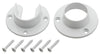 National Hardware 1.31 in. D Steel Closet Flange Set (Pack of 6).