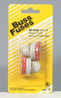 Bussmann 20 amps Plug Fuse 2 pk