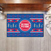 NBA - Detroit Pistons Holiday Sweater Rug - 19in. x 30in.