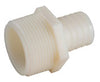 Amc 53701-1008 5/8" X 1/2" White Nylon Hose Barb