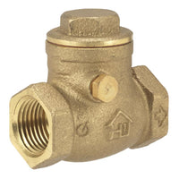 Homewerks 1/2 in. D X 1/2 in. D FIP Brass Swing Check Valve