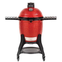 Kamado Joe 18 in. Classic III Charcoal Kamado Grill and Smoker Black/Red