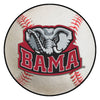 University of Alabama Crimson Tide Baseball Rug - 27in. Diameter