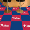 MLB - Philadelphia Phillies Script Team Carpet Tiles - 45 Sq Ft.