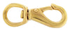 Campbell Chain 5/8 in. Dia. x 3-1/8 in. L Polished Bronze Quick Snap 60 lb.