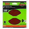 Gator 5 in. Aluminum Oxide Adhesive Sanding Disc 100 Grit Medium 4 pk