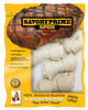 Savory Prime Small Knotted Bone Rawhide 4-5 in. L 4 pk