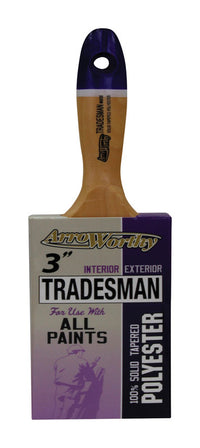 ArroWorthy Tradesman 3 in. Chiseled Paint Brush